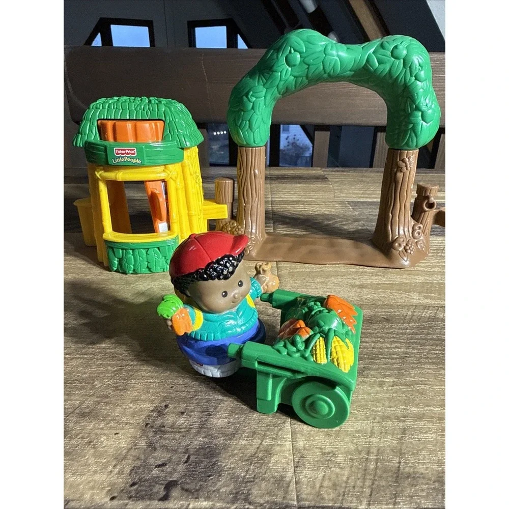 Fisher Price Little People Baby Animals Petting Zoo Kiosk, 1 Figure, NO ANIMALS